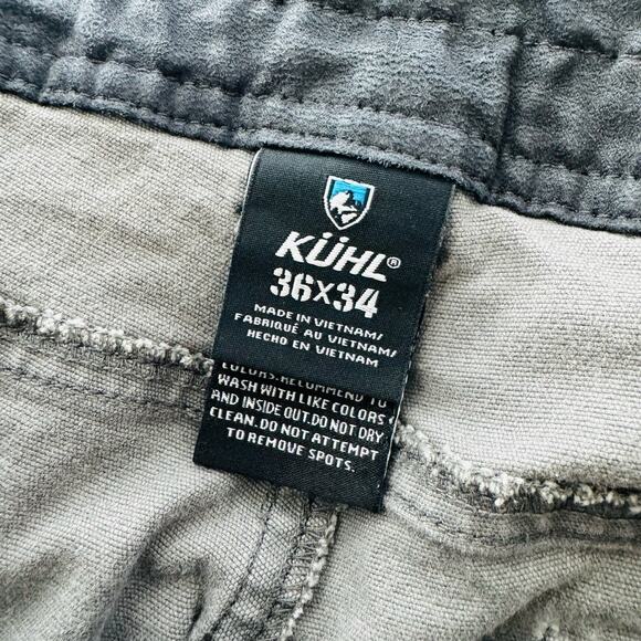 Kuhl Gray Straight Leg Pants Men’s Size 36X34 - Picture 7 of 9